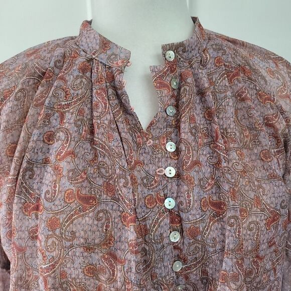 Boho long sleeve blouse - Picture 9 of 15